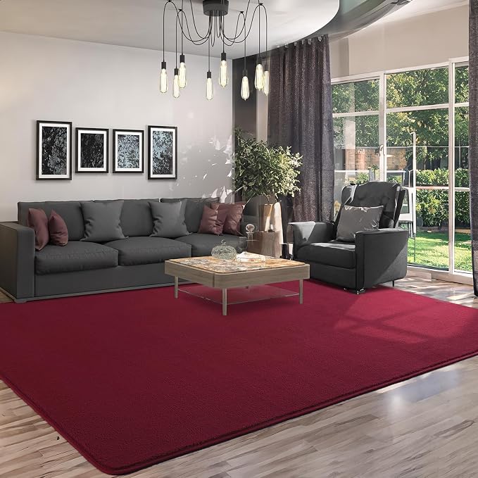 AROGAN Modern Shag Area Rug, 6x9 Feet Washable Bedroom Carpet, Plush Memory - Image 8