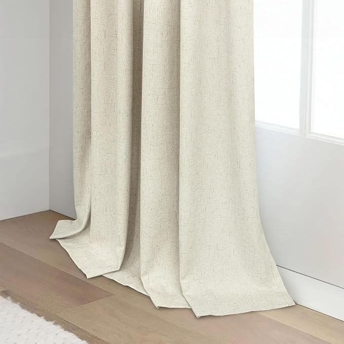 Room Darkening Curtains for Living Room Divider Boho Ceiling to Floor Length - Image 9