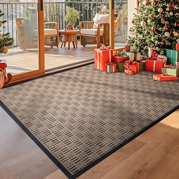 Mibao Front Door Mat, Heavy Duty Durable Welcome Mat by Mibao