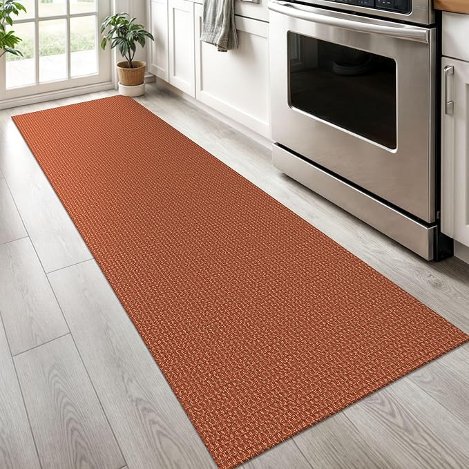 KOZYFLY Runners for Hallways 2x6 ft Washable Kitchen Runner Non Slip Rubber - Image 2