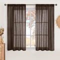BGment Linen Curtains 54 Inch Length by BGment