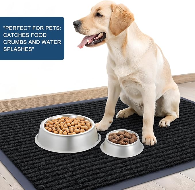 OLANLY Front Door Mat 59x30, Waterproof Heavy-Duty Indoor Outdoor Doormat | - Image 6