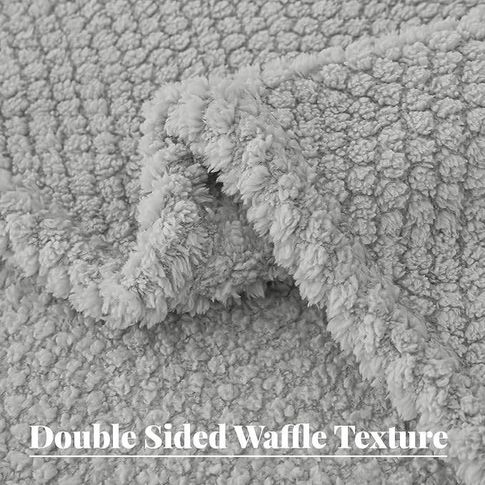 Whale Flotilla Queen Size Fuzzy Fleece Blanket - Image 6