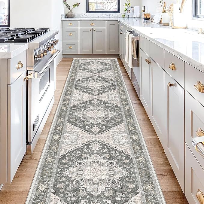 OPPODREAM Soft Entryway Rug 2x10, 2x10 Rug Runner, Washable Hallways Carpet 2 x by OPPODREAM