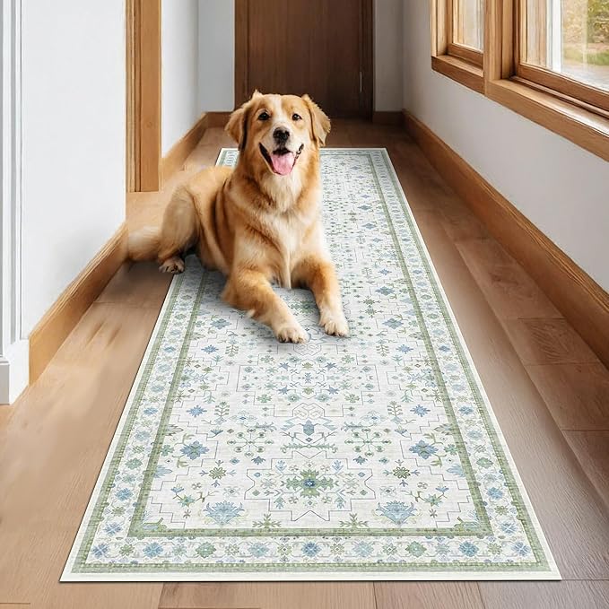 Hazo Haus Turkish 3x8 Wide Hallway Runner by HazoHaus