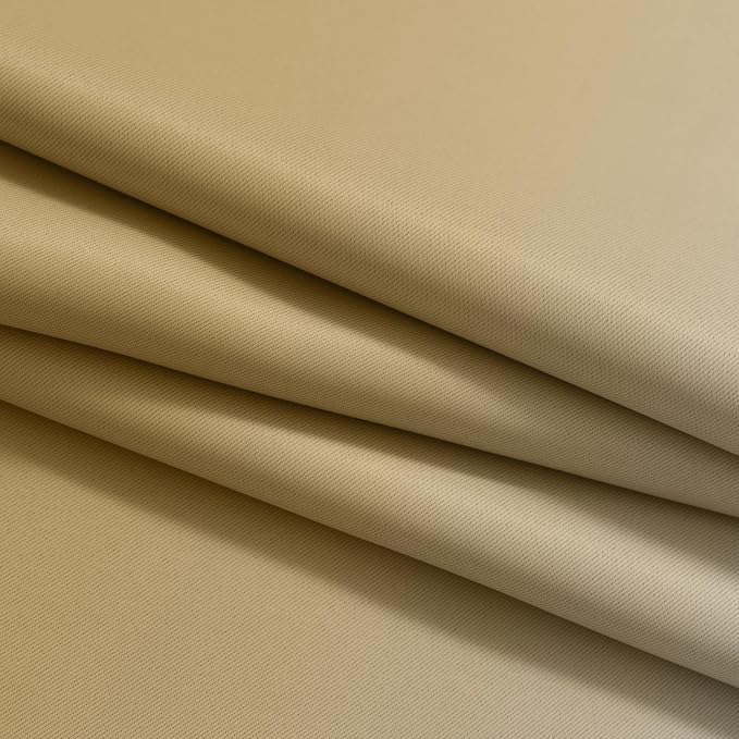 Yakamok Beige and Greyish White Ombre Curtains, Room Darkening Gradient Color - Image 6