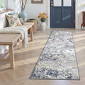 Toneed Entryway Runner Rug 2x6 for Hallway Kitchen, Washable Non-Slip Rug by Toneed