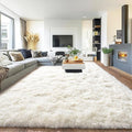 Pionblank 8x10 Rug for Living Room, Fuzzy Plush Large Area Rug, Fluffy Modern by PIONBLANK
