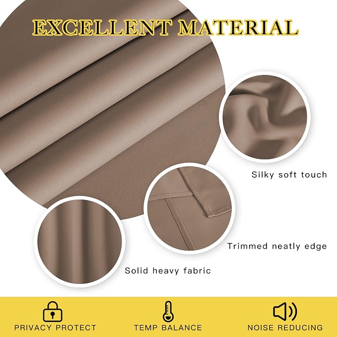 NICETOWN Insulated Blackout Curtain and Drape - Image 4