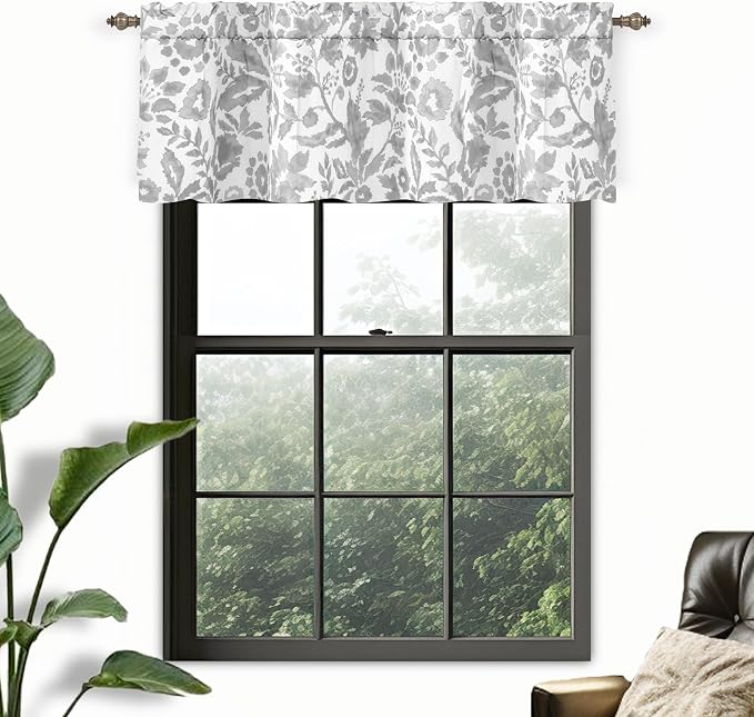 DriftAway Julia Lined Valance Double Layer Thermal Insulated Room Darkening - Image 7