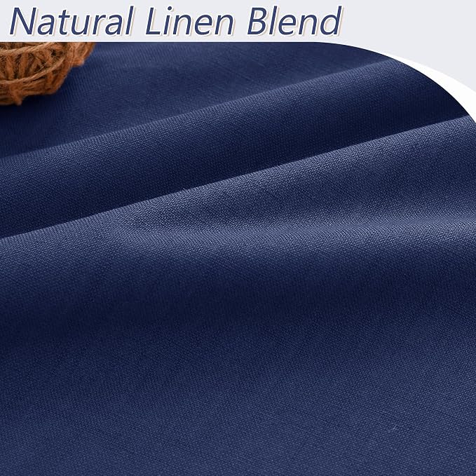 Guken 100% Blackout Curtains 108 Inch Length 2 Panels Set - Image 3