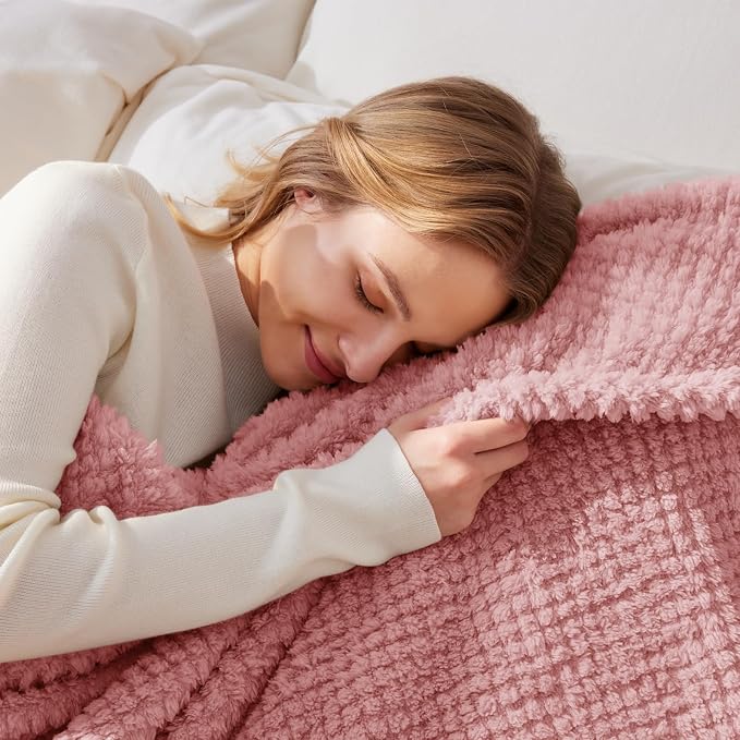 Whale Flotilla Extra Large Fuzzy Fleece Throw Blanket - Image 8