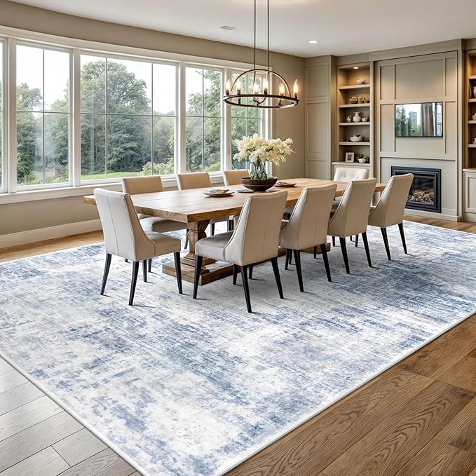 IOHOUZE Abstract Area Rugs 9x12 Ft Washable Large Rugs - Image 2