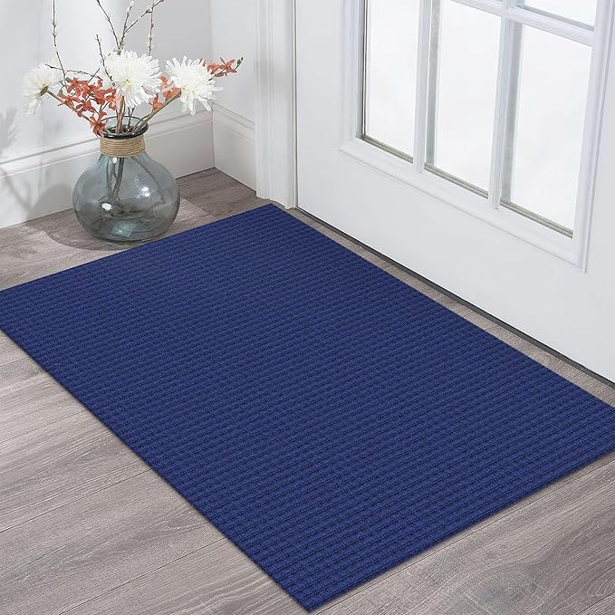 KOZYFLY Indoor Door Mat 2x3 ft Small Area Rugs Washable Front Door Mat Non Slip by KOZYFLY