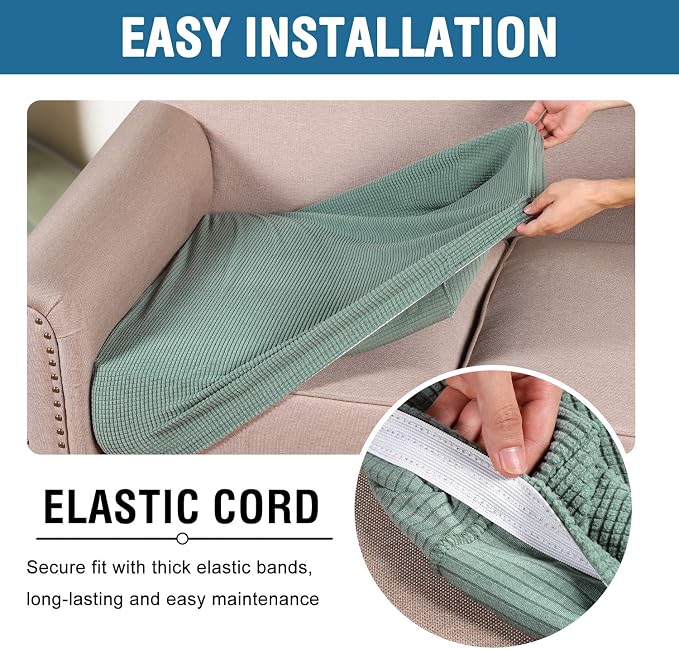 H.VERSAILTEX Super Stretch Stylish Cushions Covers/Furniture Cover Spandex - Image 5