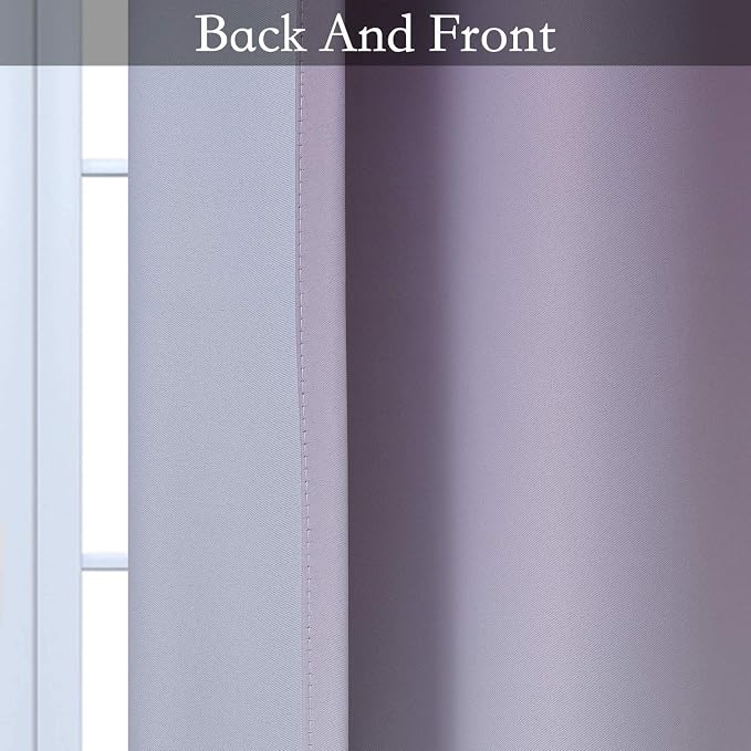 SimpleHome Ombre Room Darkening Curtains - Image 3