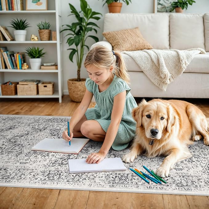 3x14 Washable Hallway Runner Rug - Image 2