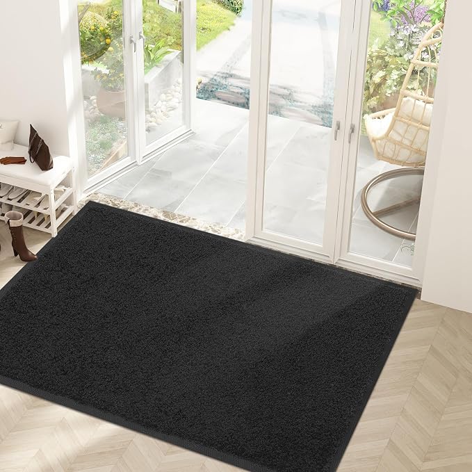 Mibao Dirt Trapper Door Mat for Indoor Outdoor, Waterproof All-Season, - Image 2
