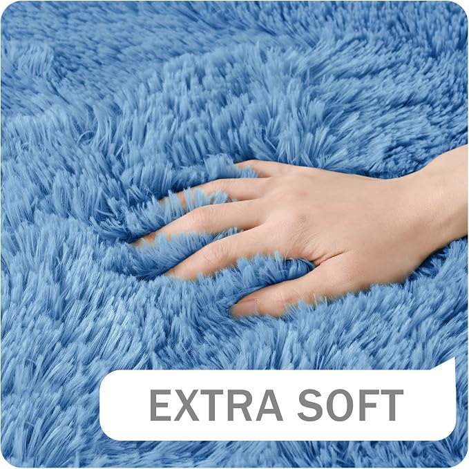 Amearea Premium Soft Area Rug 4x5.3 Feet, Fluffy Carpet - Image 3