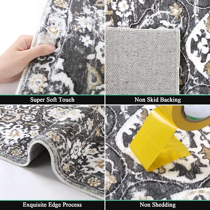 HEBE Washable Area Rug - Image 3