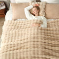 Cozy Bliss Faux Fur Throw Blanket by CozyBliss