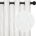 Deconovo White Curtains, Room Darkening Curtain, Thermal Insulated Soundproof by Deconovo