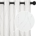Deconovo White Curtains, Room Darkening Curtain, Thermal Insulated Soundproof by Deconovo
