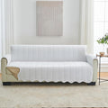Great Bay Home Velvet Sofa Cover by GreatBayHome