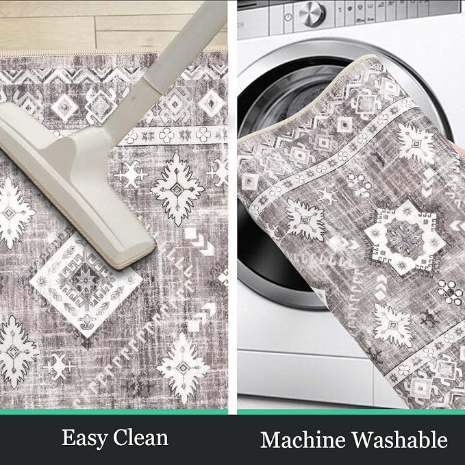 HEBE Boho Kitchen Rug Sets 3 Piece - Image 4