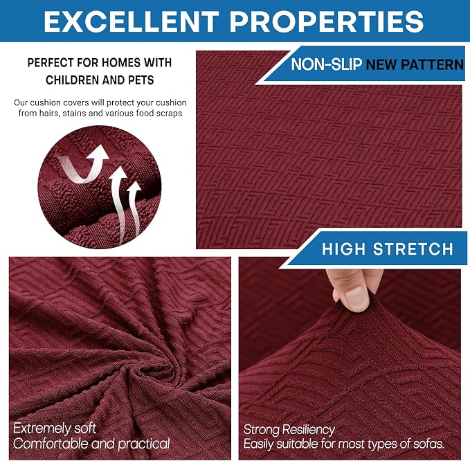 XINEAGE 2026 New 3 Pieces Couch Covers - Image 2