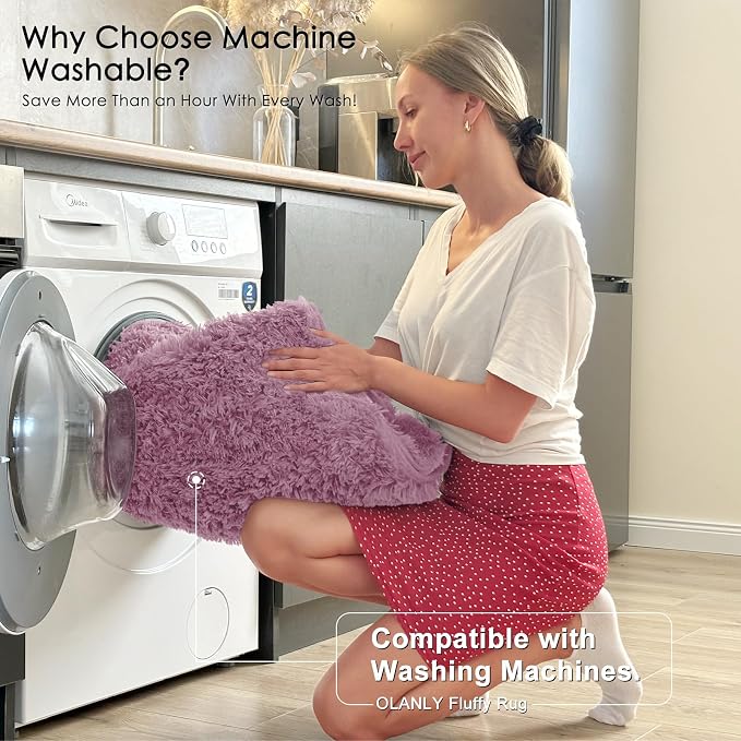 OLANLY 2x6 Machine Washable Runner Rugs - Image 2
