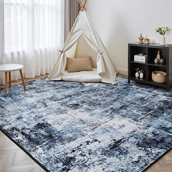 Rugflix 3x5 Entrance Rugs, Entry Rug Washable Non-Slip Stain-Resistant Low Pile - Image 8