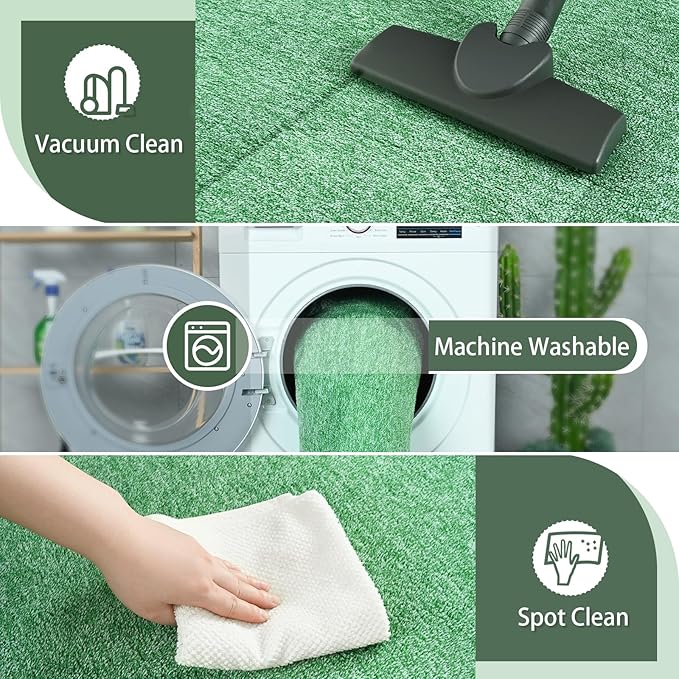 AROGAN Small Washable Area Rugs - Image 4