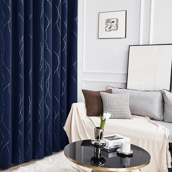 Deconovo Short Kitchen Curtains, Thermal Insulated Soundproof Drapes - Image 4