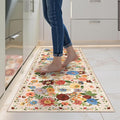 2x5 Entryway Runner Rugs, Non Slip Washable Rugs by WelcometoBabovid