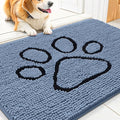 Smiry Dog Door Mat for Muddy Paws, Absorbent Dirt Trapper Non Slip Quick Dry by Smiry