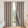 Joydeco Linen Blackout Curtains by JOYDECO