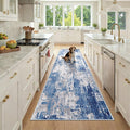 Washable Area Rugs 3x9 Non-Slip Modern Abstract Soft by RELEANY