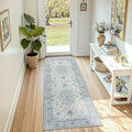 Area Rugs 3'x8' Runner Rug Non Slip Washable by RELEANY