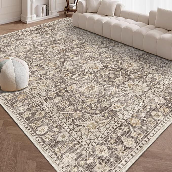 7X9 Area Rugs Machine Washable Rugs - Image 4