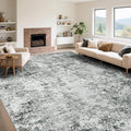 XLUEZ 9x12 Area Rug for Living Room, Washable Modern Abstract Large Area Rug by XLUEZ