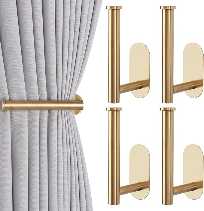 Groleca Adhesive Curtain Holdbacks by GROLECA