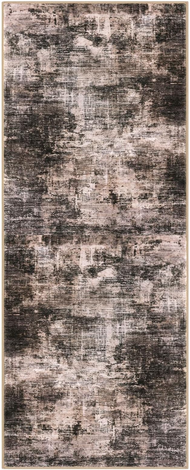 IOHOUZE Abstract Runner Rug 3x8 Ft Washable Runners - Image 8