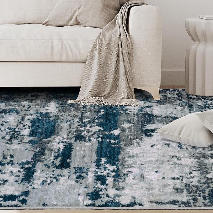 5x8 Area Rugs for Living Room Rug Washable: Abstract Rug for Dining Room - Image 9