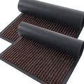 OLANLY 2-Pack Front Door Mats 47x23, Waterproof Heavy-Duty Doormats | Tan by OLANLY