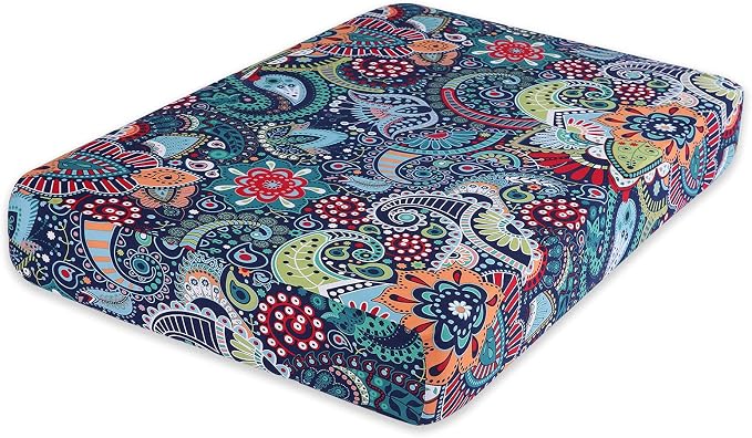 hyha Printed Couch Cushion Covers, Floral Sofa Covers Washable by hyha