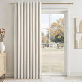 Birch Cream Extra Wide 72 Inches Blackout Curtains by Topfinel