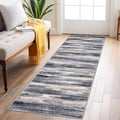 Lansny Modern Abstract Runner Rug 2x6 by lansny