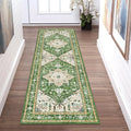Yamaziot Washable Runner Rug, 2x6 Non-Slip Boho Vintage Hallway Rug Runner by Yamaziot