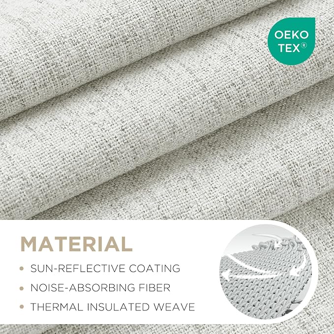 Joydeco Blackout Curtains for Bedroom - Image 2